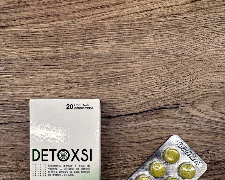 DETOXSI, caja y comprimidos