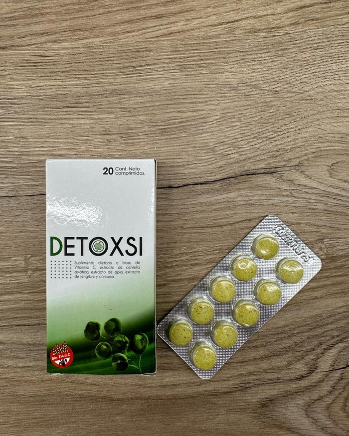 DETOXSI, suplemento con vitamina C y extractos vegetales