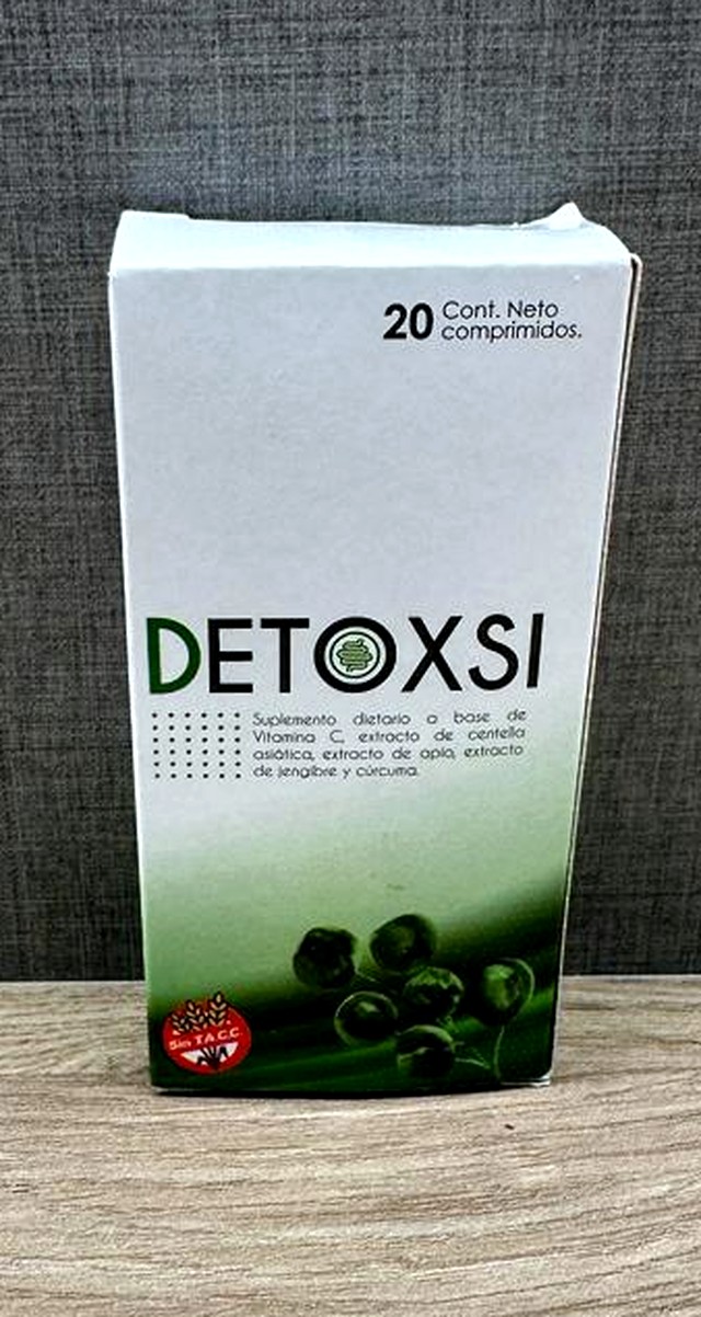 DetoxSi — caja x 20 comprimidos